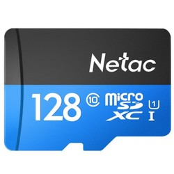 Netac 朗科 P500 U1 Class10 microSD存储卡 TF卡 128GB 74元包邮（需用券）