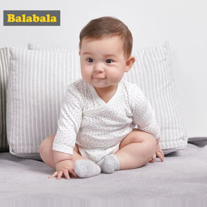Balabala 巴拉巴拉 婴儿三角衣 3件装 59.7元包邮
