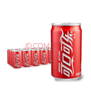 Coca Cola 可口可乐汽水 碳酸饮料 200ml*24罐