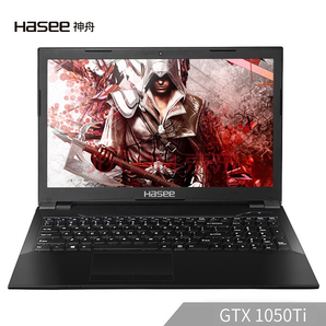 Hasee 神舟 战神 K680E-G4E4 15.6英寸游戏笔记本电脑（G5400、8GB、1TB+256GB、GTX1050Ti 4G） 4399元包邮