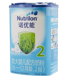 Nutrilon 诺优能 婴儿配方奶粉 中文版 2段 900g