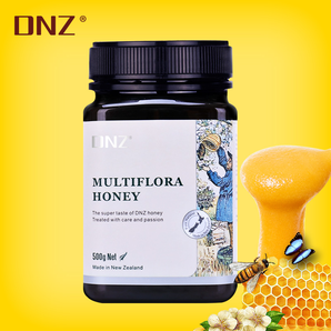 DNZ 新西兰进口多花种蜂蜜 500g