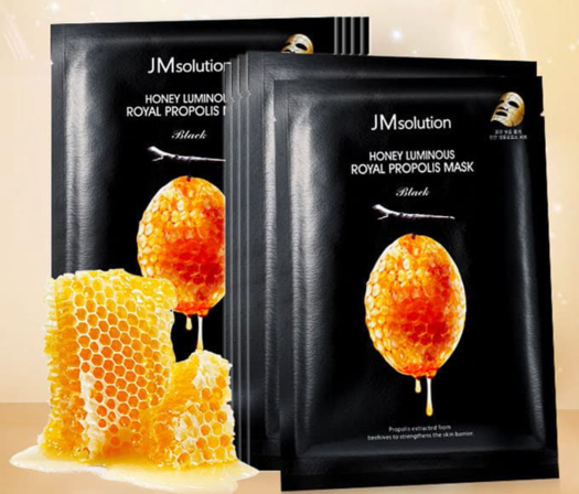 jm solution 水光蜂蜜面膜 10片 *3件 121.5元包邮包税(双重优惠)