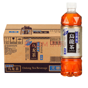 Suntory 三得利 无糖乌龙茶饮料 500ML*15瓶 36.9元