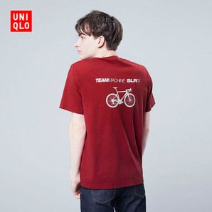 UNIQLO 优衣库 The Brands BICYCLE 419304 印花T恤 59元