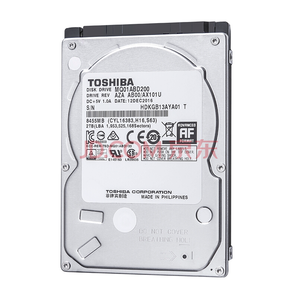 PLUS会员！(TOSHIBA) 2TB 128MB 5400RPM 笔记本机械硬盘 SATA接口 轻薄型系列 (MQ04ABD200) 行动运算应用存储