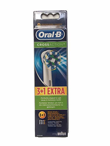 Oral-B 欧乐B CrossAction 替换刷头 3+1支装