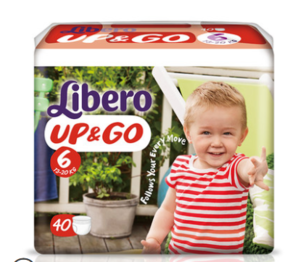 Libero 丽贝乐 婴儿活力裤 XL号 40片 59元包邮（需用券）