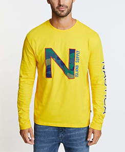 Nautica诺蒂卡Printed 男士T恤