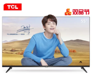 TCL 55L2 55英寸 4K 超高清智能 平板电视  