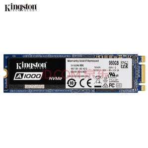 Kingston 金士顿 A1000 M.2 NVMe 固态硬盘 960GB 1199元包邮