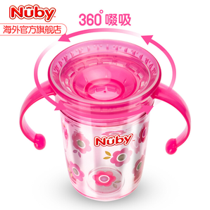  Nuby 努比 宝宝360度防漏水杯 39元包邮包税（需用券）