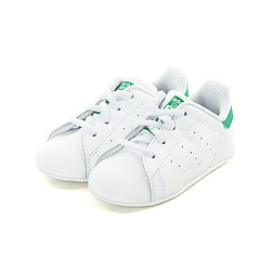 10日10点、限尺码： adidas 阿迪达斯 三叶草系列 男童小白鞋 98元