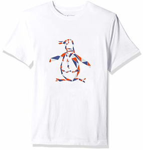 限尺码！Original Penguin 企鹅牌 男士印花T恤  prime会员到手约到手122.75元