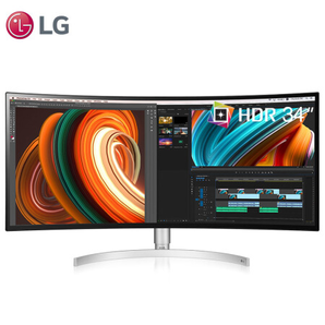 LG 34WK95C 34英寸 IPS显示器 （3440×1440、75Hz、HDR400、135%sRGB、Type-C） 7999元包邮