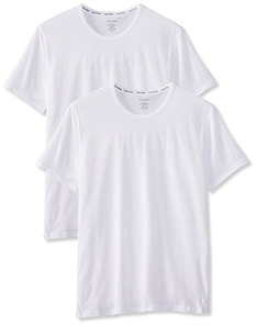  Calvin Klein 卡尔文·克莱 000NB1088A 男士圆领T恤 2件装 到手约166.88元