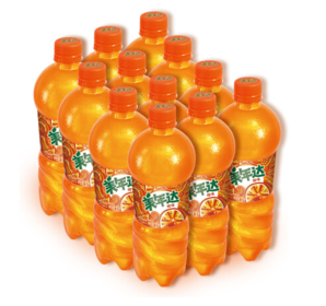 美年达 Mirinda 橙味 碳酸饮料 1L*12瓶  百事可乐出品 (新老包装随机发货)
