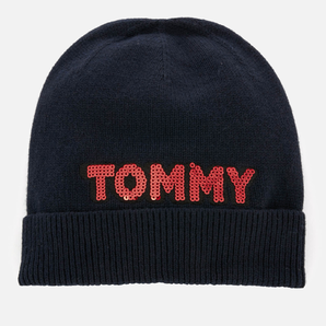 Tommy Hilfiger女士Tommy Patch针织帽