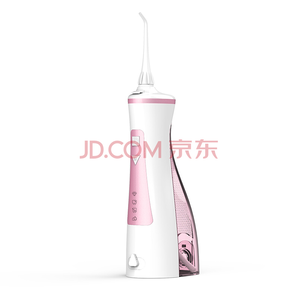 神奇牙刷V18 冲牙器/洗牙器/水牙线/洁牙器 电动牙刷伴侣 便携式设计（粉色）