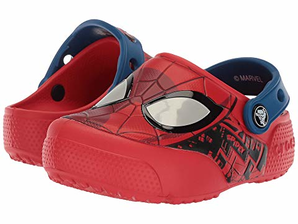 Crocs 卡骆驰 KidsCrocsFunLab Lights Spider-Man蜘蛛侠 小童洞洞鞋