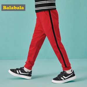 Balabala 巴拉巴拉 男童运动长裤 35.7元包邮（1件3折）