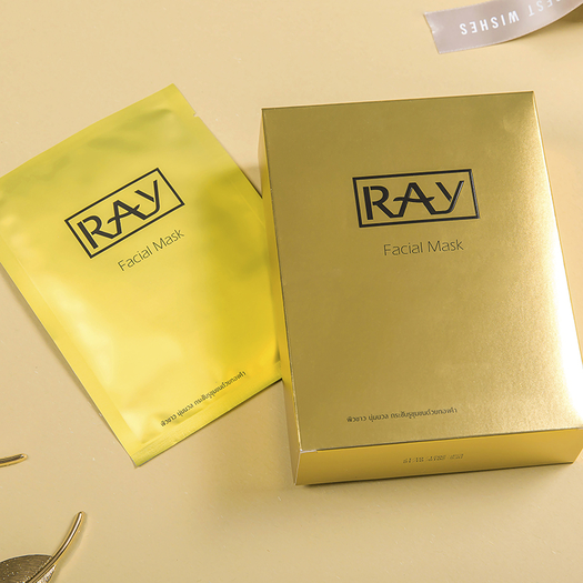 泰国蚕丝面膜妆蕾金色银色补水保湿