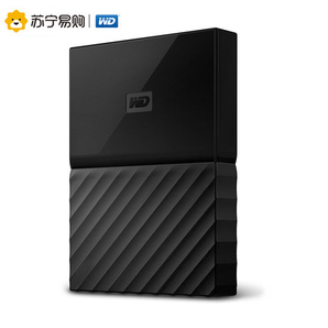 西部数据Passport 2TB移动硬盘2.5英寸USB3.0高速2t可加密兼容mac