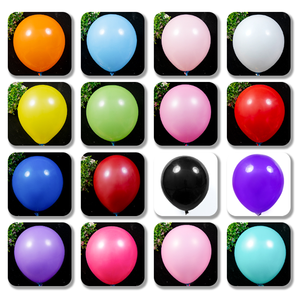 华宇气球 光板混色气球100个装
