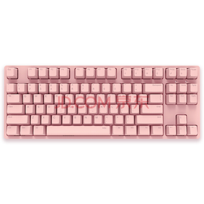  iKBC C200 87键 机械键盘 粉色（Cherry红轴、PBT） 278元包邮
