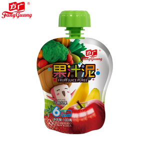 凑单品： FangGuang 方广 婴幼儿果汁泥 103g 什锦水果味 1.99元