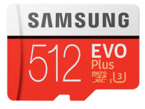 SAMSUNG 三星 EVO Plus 升级版+ MicroSD卡 512GB