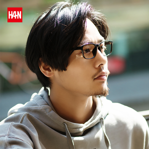 Han Dynasty 汉 HD49325 钛塑眼镜架+1.56防蓝光树脂镜片 39元（需用券）