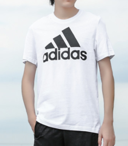 阿迪达斯19年夏男子运动短袖T恤