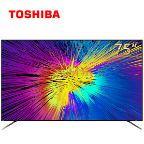 23日0点： TOSHIBA 东芝 75U6900C 75英寸 4K 液晶电视 8799元包邮（预付100元）