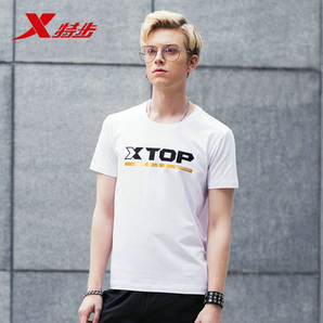 XTEP 特步  男子运动T恤