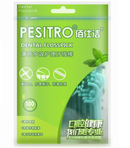 Pesitro 出口级超细牙线 100支*3袋