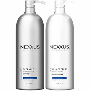 Nexxus 顶级品牌 保湿洗发水护发素超值套装 1000ml*2瓶 prime会员免邮到手￥282.11