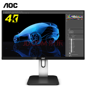 AOC U27P1U 27英寸 IPS显示器（4K、99%sRGB）