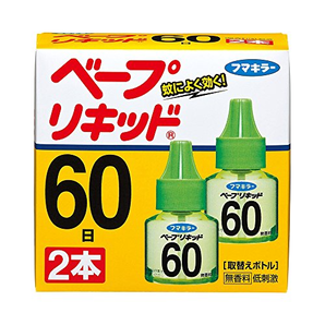 Fumakilla VAPE 未来 驱蚊 60日 2瓶 (无香味）