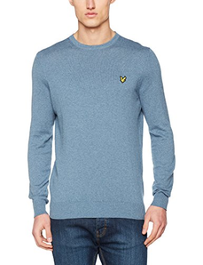 限xs码，Lyle & Scott 苏格兰金鹰 男士美利奴羊毛混纺毛衣     到手约￥162