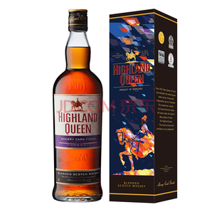 高地女王（HIGHLAND QUEEN）洋酒 雪莉桶苏格兰威士忌700ml