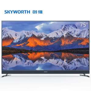 Skyworth 创维 75A8 75英寸 4K 液晶电视 7378元包邮（满减）