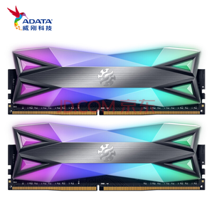 ADATA 威刚 XPG 龙耀D60G 16GB（8GBx2）DDR4 3000 RGB台式机内存条 649元包邮
