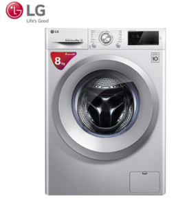 18日0点： LG WD-L51TNG20 8公斤 DD直驱变频 滚筒洗衣机 银色 2298元包邮（首小时）