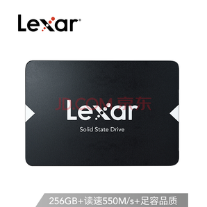  Lexar 雷克沙 NS100 SATA3 固态硬盘 256GB 169元包邮