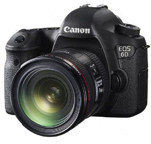 canon佳能eos6d全畫幅單反相機套機ef2470mmf4l鏡頭