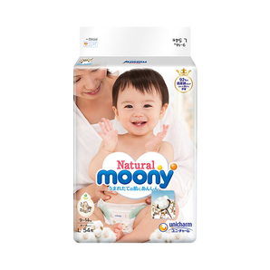 Natural Moony 皇家系列 婴儿纸尿裤 L54 