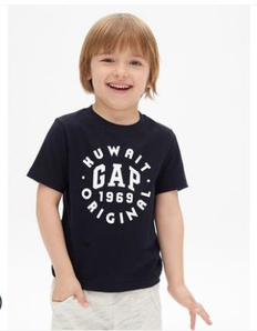6日0点： GAP 盖璞 幼童 短袖T恤 40元包邮（双重优惠）