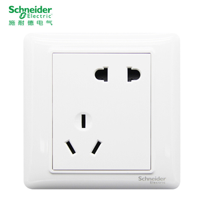  16日0点： Schneider Electric 施耐德电气 10A 睿意白 五孔插座 6.66元（限前1小时）