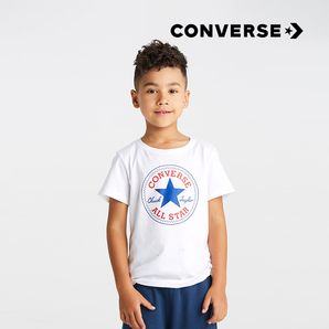 Converse匡威 男童夏季针织短袖T恤   59元（需用券）